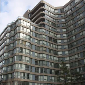 Condominium tower at 250 Webb Drive